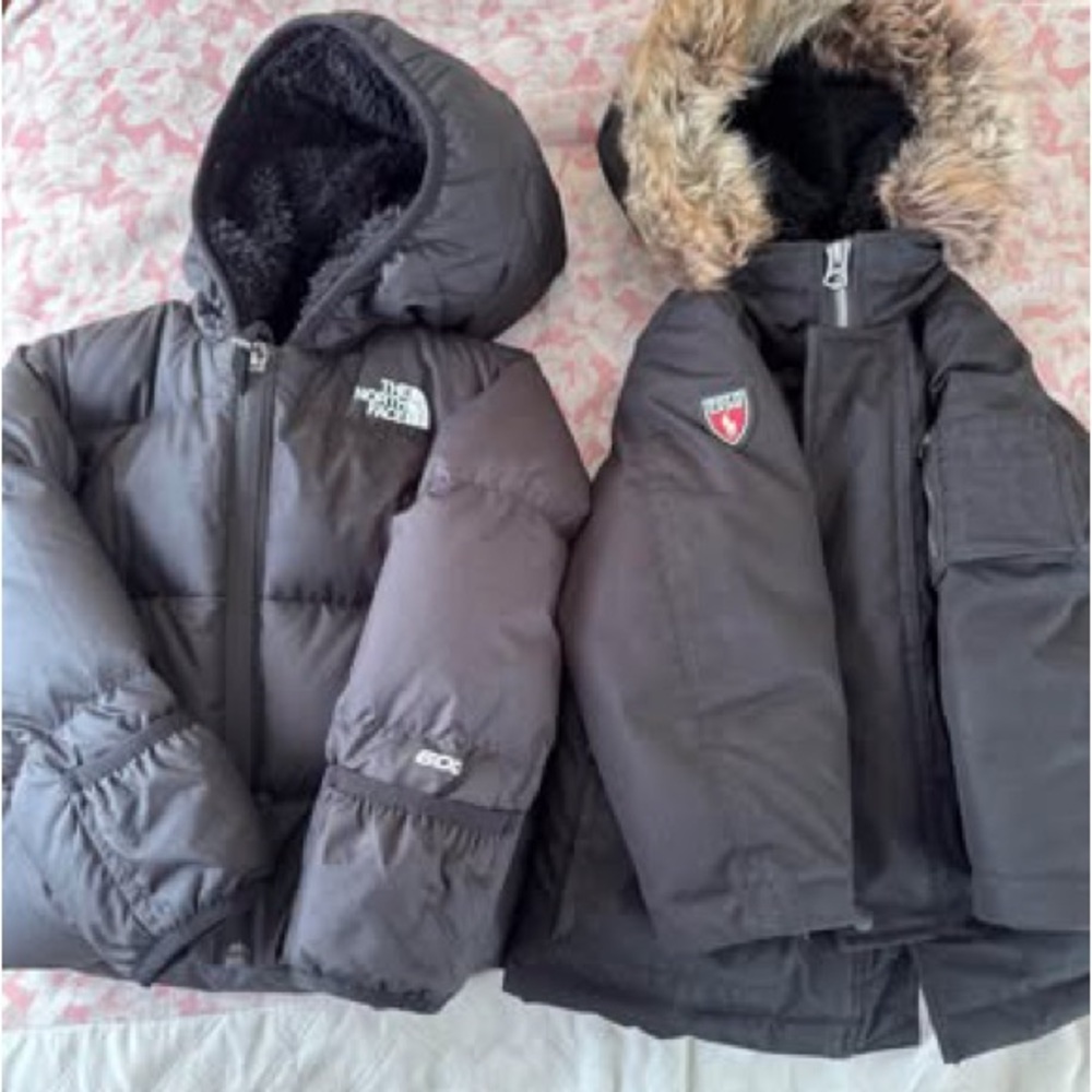 Polo Ralph Lauren Kids Puffers - Black and Gray